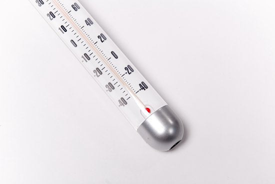 Solcellelys med temperaturmåler 97 cm