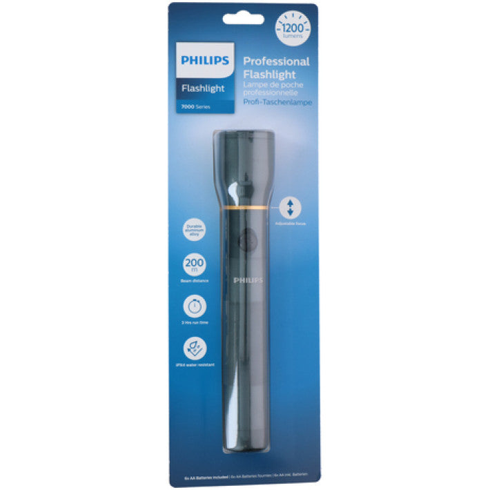 Philips lommelykt 1200 lumen IPX4