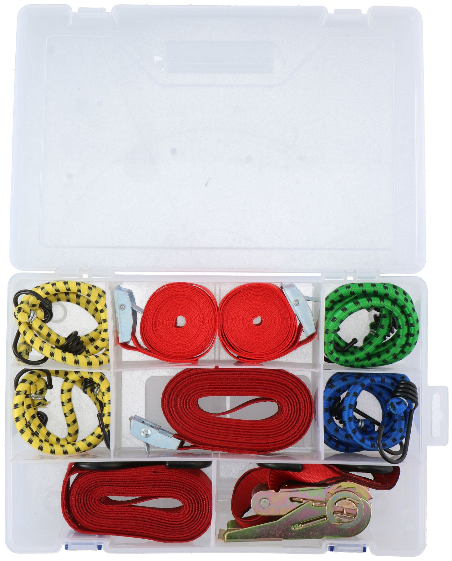 Sett med spennbånd/reimer/stropper - 8 stk