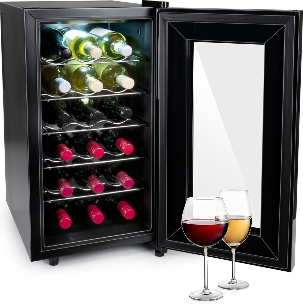 Vinkjøler/vinskap 18 flasker 50 L