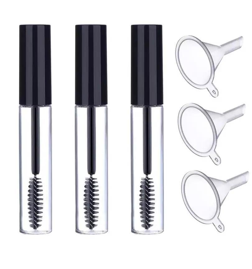 3-pack med mascarahylser og trakt