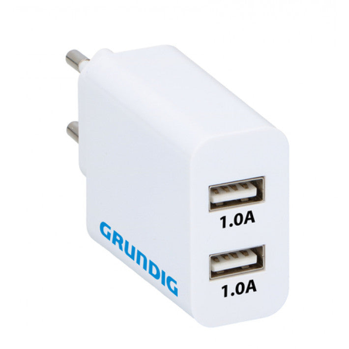 Vegglader 2xUSB dobbel port
