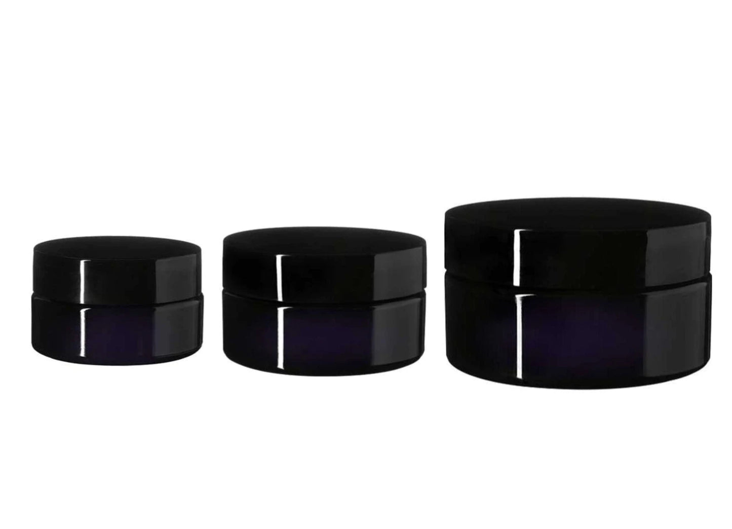 Glasskrukker 30/50/100/200 ml