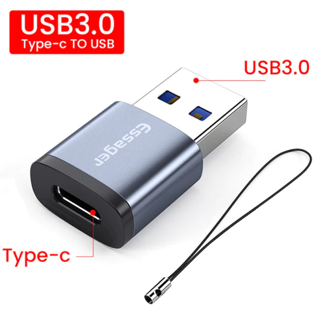 USB-C til USB adapter