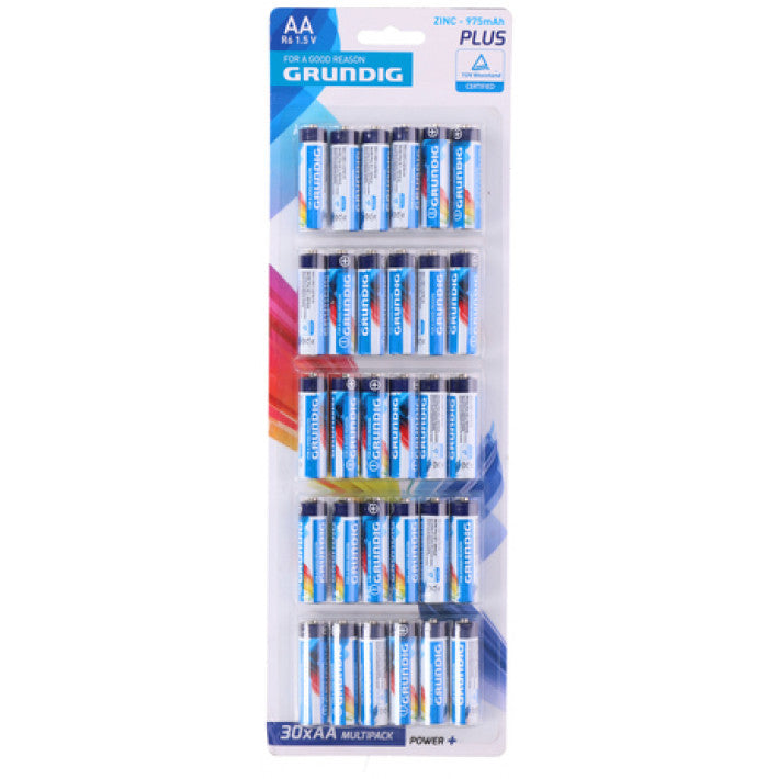 AA/R6-batterier 30-pk