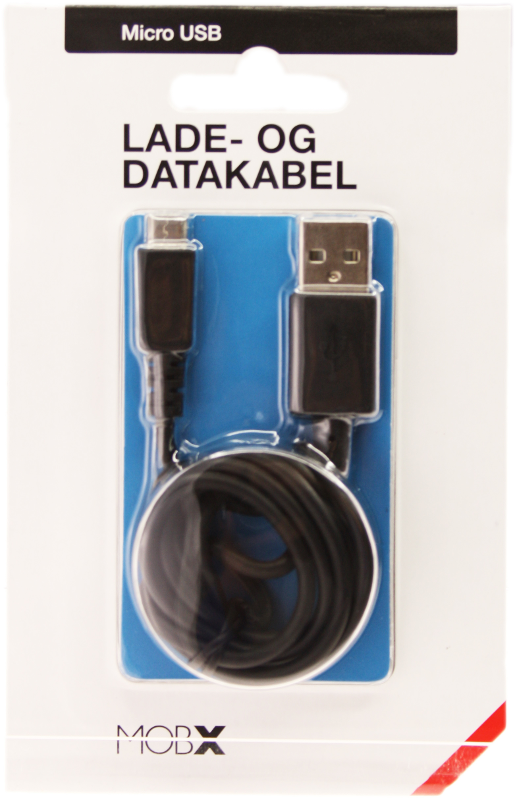 Lade- og datakabel micro-USB